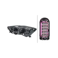 HELLA 1EJ011149-021 HALOGEN Scheinwerfer f&uuml;r AUDI A6 S6 RS6 4G C7 bis 09.2014 rechts