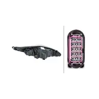 HELLA 1EJ247045-311 Halogen Headlight for Ford Fiesta 6 (MK6) through Dec. 2012, Left 1580705
