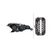 HELLA 1EJ354674-051 HALOGEN Scheinwerfer f&uuml;r CITROEN DS3 SA_ bis 07.2014 links
