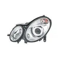 HELLA Halogen Headlights + Bulbs for Mercedes W211 (up to June 2006), Left Side 2118200161