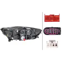 HELLA 1EL011150-351 BI-XENON Scheinwerfer f&uuml;r AUDI A6 S6 RS6 4G C7 bis 09.2014 links