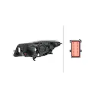 HELLA 1EL011165-761 HALOGEN Scheinwerfer f&uuml;r OPEL Insignia A ab 08.2013 rechts 1216811