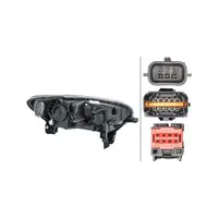HELLA 1EL011770851 HALOGEN Scheinwerfer + Leuchtmittel f&uuml;r RENAULT Kadjar HA HL links