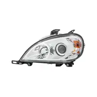 HELLA Halogen Headlights + Bulbs for Mercedes W163 (model year 2001 and later), left side 1638204561