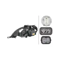 HELLA BI-XENON D2S/H7 Headlights for Mercedes M-Class W163 (model year 2001 and later), right side, 1638205261