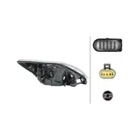 HELLA 1EL354807051 BI-XENON D1S/H1 Scheinwerfer f&uuml;r FORD Focus 2 MK2 03.2008 links 1744969