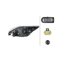 HELLA 1EL354807061 BI-XENON Scheinwerfer f&uuml;r FORD Focus 2 MK2 ab 03.2008 rechts 1744967