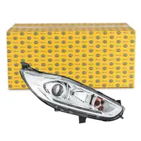 HELLA HALOGEN Scheinwerfer + Leuchtmittel f&uuml;r FORD Fiesta 6 MK6 01.2013 rechts