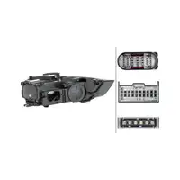 HELLA 1EL354840051 BI-XENON D5S Scheinwerfer f&uuml;r AUDI Q3 8U ab 11.2014 links 8U0941043E