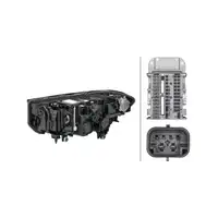 HELLA 1EX015450421 MATRIX LED Scheinwerfer f&uuml;r BMW 6er G32 Gran Turismo rechts