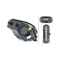 HELLA BI-XENON D2S/H7 Scheinwerfer f&uuml;r MERCEDES R-Klasse W251 V251 bis 08.2010 links