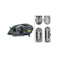 HELLA BI-XENON Scheinwerfer f&uuml;r MERCEDES M-Klasse W164 bis 09.2007 rechts 164820546164