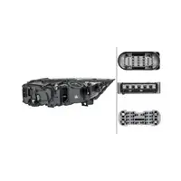 HELLA 1ZS354841051 BI-XENON Scheinwerfer f&uuml;r AUDI Q7 SQ7 4M bis 08.2019 links 4M0941043B