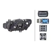 HELLA 1ZS354983-221 Bi-Xenon Headlight for BMW 3 Series F30 Sedan/Touring (Right) 63117338702