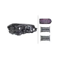 HELLA 1ZX013924411 LED Scheinwerfer f&uuml;r VW Golf 7 GTI/TCR/Clubsport ab 11.2016 links