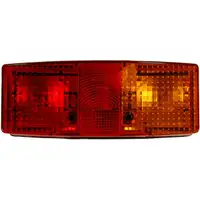 2x HELLA Heckleuchten + Leuchtmittel UNIVERSAL Anhänger Baumaschinen Traktor