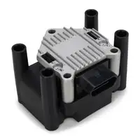 HELLA Z&uuml;ndspule + NGK Kabelsatz + 4x Z&uuml;ndkerze f&uuml;r VW Golf 6 Polo 5 Touran 8X 8P 1.2 TSI