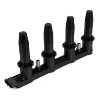 4x HELLA Z&uuml;ndspule + 4x BOSCH Z&uuml;ndkerze f&uuml;r OPEL Insignia A Mokka/10 Zafira C 1.6 1.8