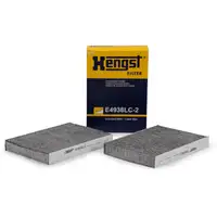 HENGST E4938LC-2 Innenraumfilter Aktivkohle Satz f&uuml;r BMW G30 G31 G32 G11 G12 G14-16 X5 X6