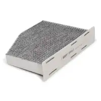HENGST Cabin Air Filter (Activated Carbon) + Cover for VW Golf 5, 6; Passat B6, B7; Tiguan; AUDI 8P