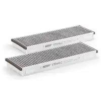 HENGST E1944LC-2 Innenraumfilter Aktivkohle Satz f&uuml;r AUDI A6 4F C6 PR:9AQ 4F0898438C