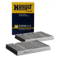 HENGST E3939LC-2 Innenraumfilter Aktivkohle Satz f&uuml;r MERCEDES S-Klasse W222 A217 C217