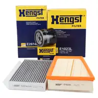 HENGST Filterset Filterpaket 3-tlg f&uuml;r RENAULT Megane 3 1.9 dCi 131 PS