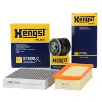 HENGST Filter-Set f&uuml;r SMART ForFour 454 1.5 BRABUS 177 PS