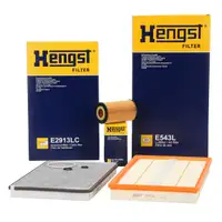 HENGST Filter-Set f&uuml;r MERCEDES Viano CDI 2.0/2.2 Vito/Mixto 110/113/116 CDI W639 OM651
