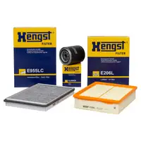 HENGST Filter-Set f&uuml;r AUDI A6 4B C5 2.4 2.7 T 2.8 3.0 136-250 PS ab Fgst.-Nr. 4BX045001
