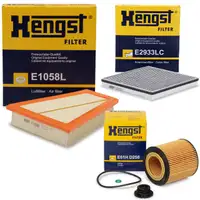 HENGST Filter-Set f&uuml;r BMW Z4 Roadster E89 sDrive18i sDrive20i sDrive28i 156-245 PS