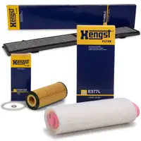 HENGST Filter-Set f&uuml;r BMW 1er E81 E87 120d 150/163 PS 3er E90 E91 318/320d 122-163 PS M47