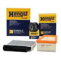 HENGST Filter-Set f&uuml;r RENAULT Clio 2 DACIA Duster Logan 1.4/1.6 16V mit VALEO-System