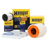 HENGST Filter-Set 4-tlg f&uuml;r OPEL Astra K 1.6 BiTurbo/CDTi 95-160 PS
