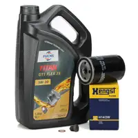 5L FUCHS 5W30 Motor&ouml;l + HENGST &Ouml;lfilter f&uuml;r VW Golf 1 2 3 Polo 86 Passat B1 B2 B3/4 Vento