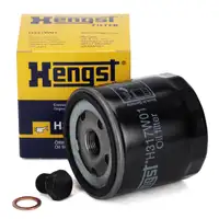 HENGST H317W01 &Ouml;lfilter + Schraube N90288901 f&uuml;r VW Golf 7 Passat Polo Tiguan 1.0-1.5 TSI