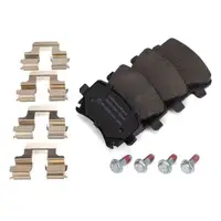 HERTH+BUSS JAKOPARTS Bremsbel&auml;ge f&uuml;r VW Golf 5 6 Passat B6 B7 AUDI A3 8P A4 B6 B7 hinten