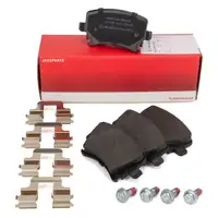 HERTH+BUSS JAKOPARTS Bremsbel&auml;ge f&uuml;r VW Golf 5 6 Passat B6 B7 AUDI A3 8P A4 B6 B7 hinten