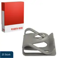 25x HERTH+BUSS JAKOPARTS Blechmutter Unterfahrschutz Unterbodenschutz für VW 8D0805960