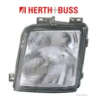 HERTH+BUSS ELPARTS Halogen H1/H1 Headlight for VW LT 2 (without rear fog light), April 1996&ndash;July 2006, left