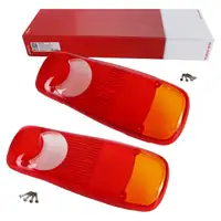 2x HERTH+BUSS Lichtscheibe Heckleuchte f&uuml;r CITROEN Jumper FIAT Ducato Boxer Transporter T5