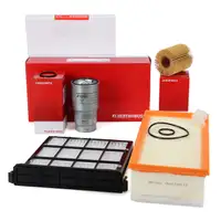 HERTH+BUSS JAKOPARTS Filter-Set 4-tlg f&uuml;r TOYOTA Avensis T25 Corolla Verso 2.0/2.2 D-4D