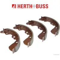 HERTH+BUSS JAKOPARTS Brake Shoe Set for SUZUKI Swift Convertible Swift 2 (Rear)