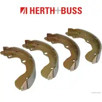 HERTH+BUSS JAKOPARTS Bremsbacken Satz f&uuml;r SUZUKI SX4 107 120 PS hinten