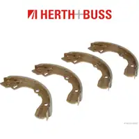 HERTH+BUSS JAKOPARTS Bremsbacken Satz f&uuml;r KIA Rio DC 1.3 1.5 16V 75/98 PS hinten