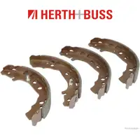 HERTH+BUSS JAKOPARTS Bremsbacken Satz f&uuml;r TOYOTA IQ 68 90 98 PS hinten