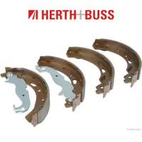 HERTH+BUSS JAKOPARTS Bremsbacken Satz f&uuml;r MAZDA 2 DE bis 06.2015 hinten