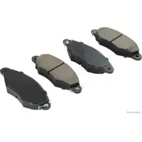 HERTH+BUSS JAKOPARTS Brake Discs + Brake Pads for NISSAN Kubistar X76 (Front)