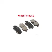 HERTH+BUSS Bremsscheiben + Bel&auml;ge f&uuml;r KIA Carens 4 ohne elek. Feststellbremse hinten
