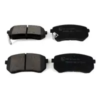 HERTH+BUSS JAKOPARTS Bremsscheiben + Bel&auml;ge f&uuml;r HYUNDAI i10 PA KIA Picanto mit ABS hinten